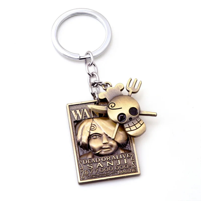 Wanted Poster Keychain | One Piece