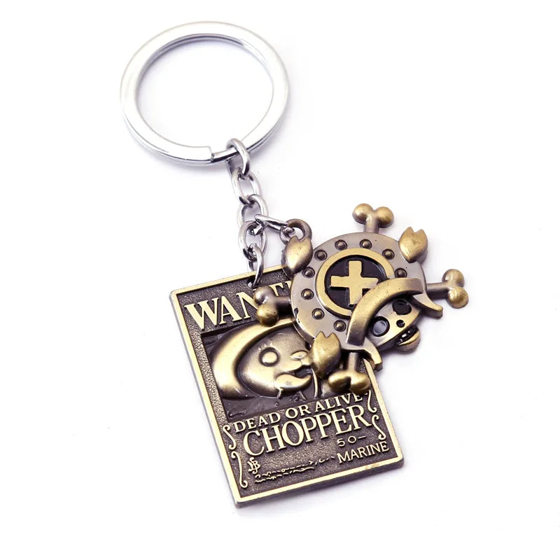 Wanted Poster Keychain | One Piece