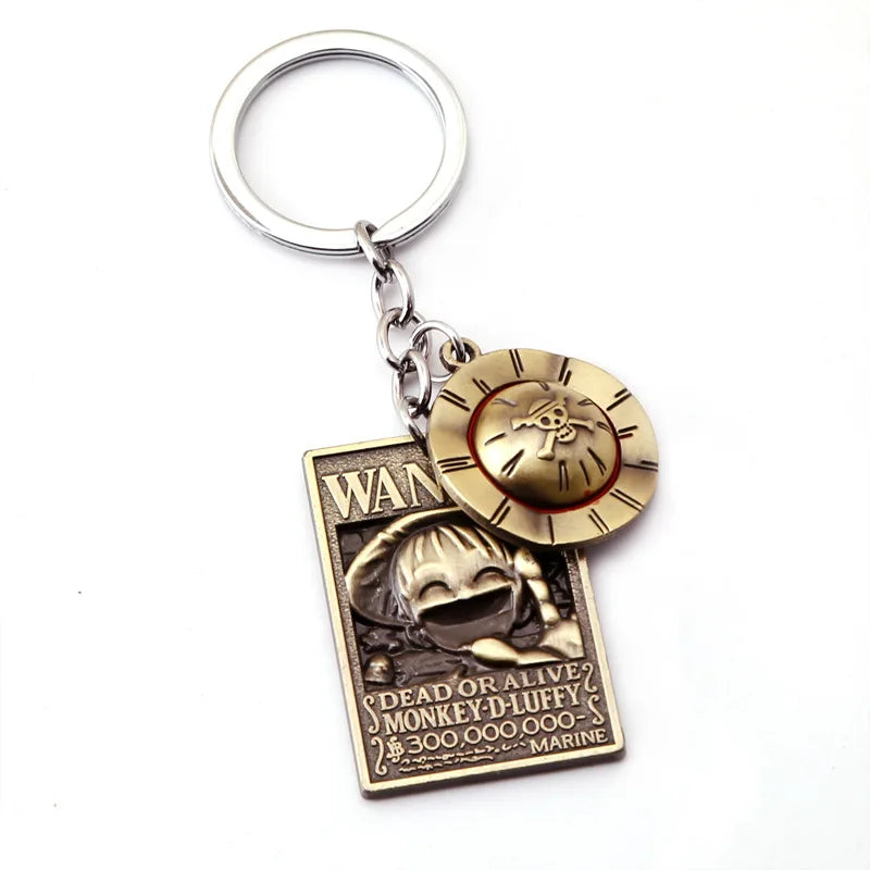 Wanted Poster Keychain | One Piece