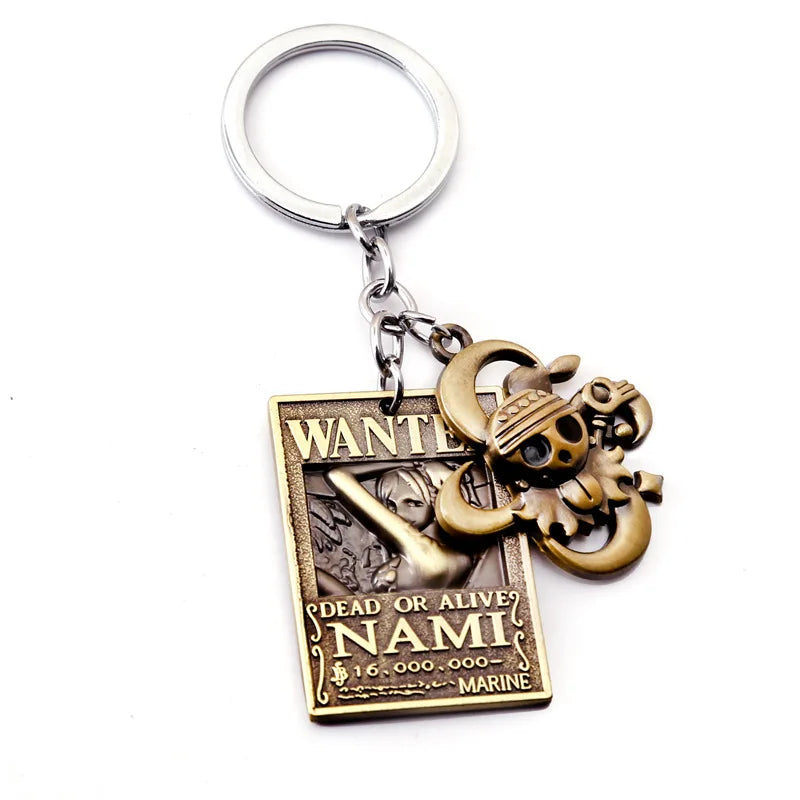 Wanted Poster Keychain | One Piece